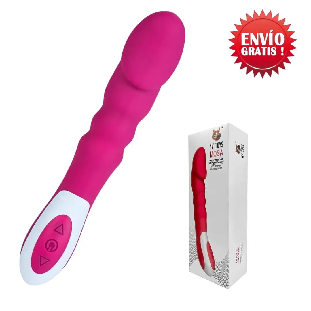  Vibrador Recargable Mosa