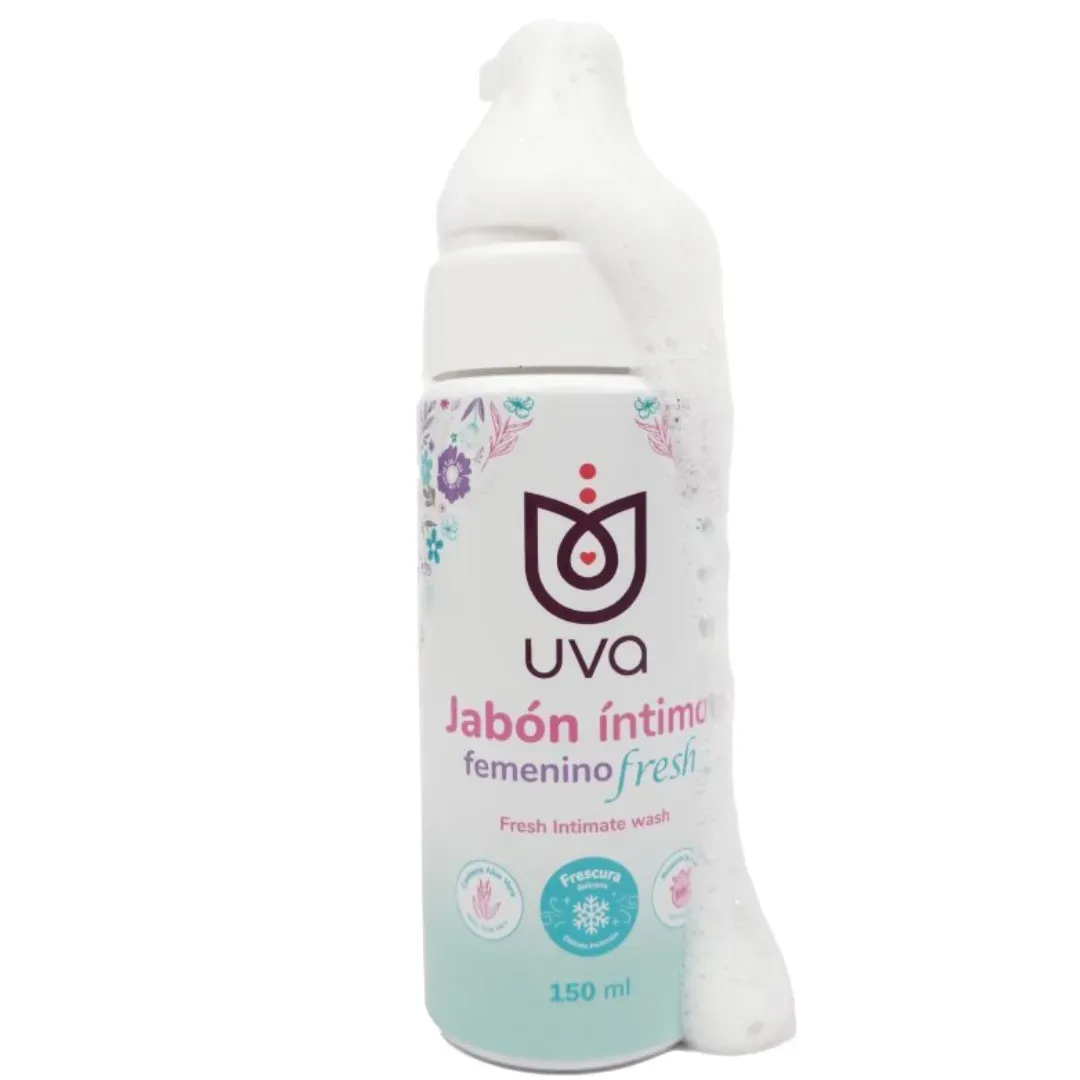 Jabón Íntimo UVA Fresh Espuma X1