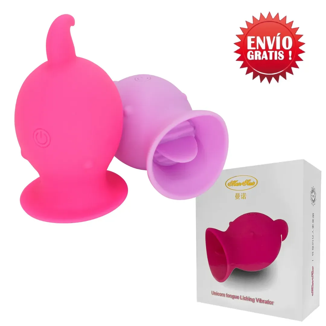 Vibrador Tipo Lengua Unicorn Tongue