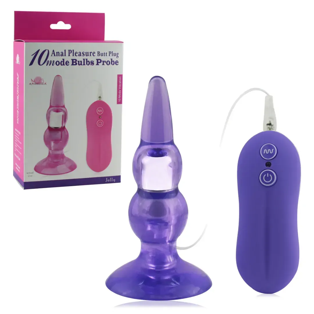 Plug anal Con Vibracion Pleasure Butt