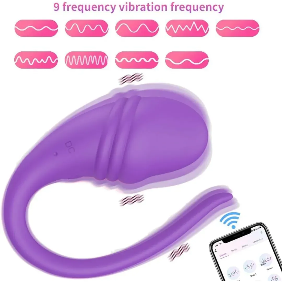 Vibrador Tipo Lush APP Adela