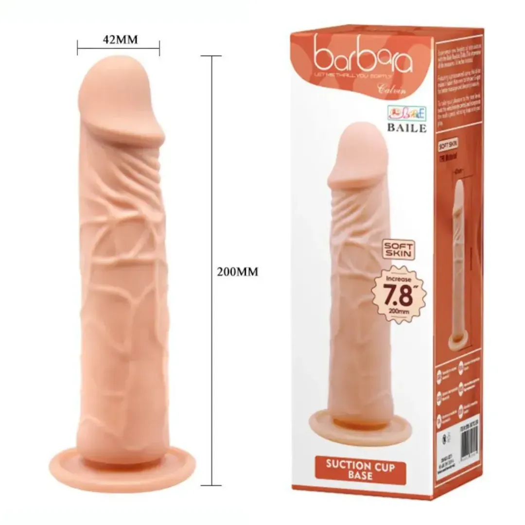 Dildo Masturbador Barbara Calvin 22Cm