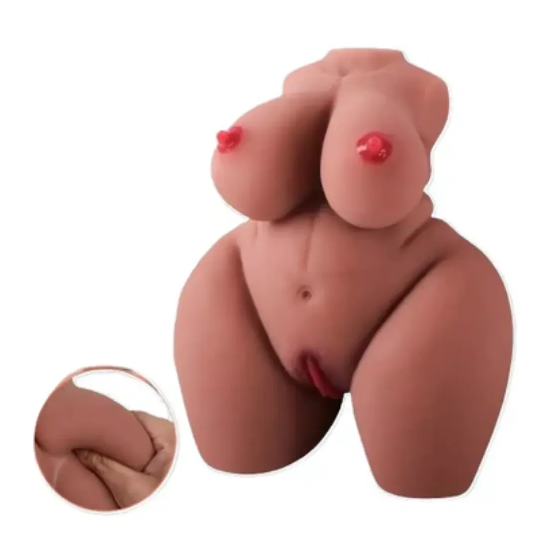 Torso Masturbado Femenino Ultra Realista Chubby