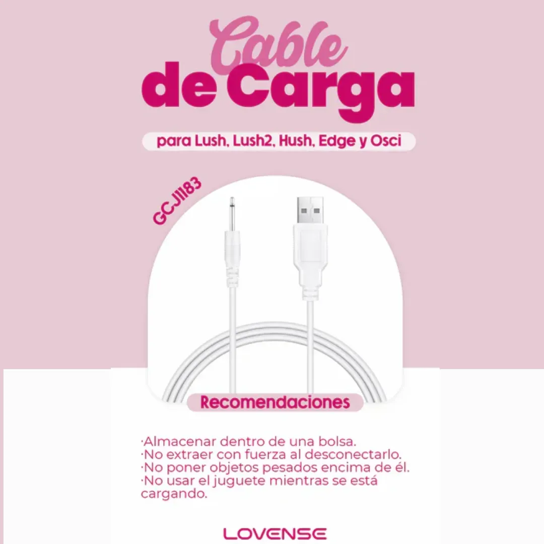 Cable De Carga Contacto  Lovense