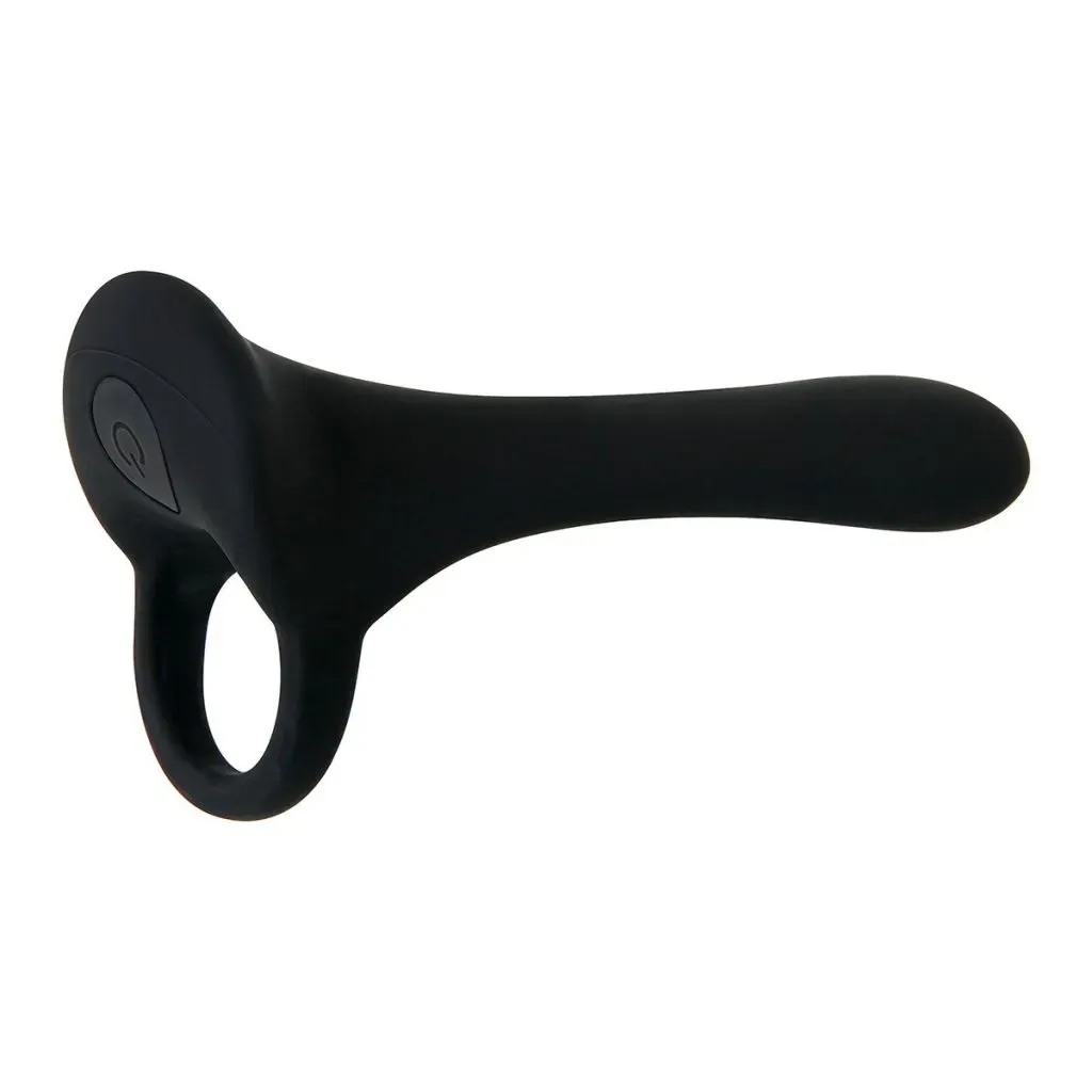 Anillo Vibrador Para el Pene Armadura Negra