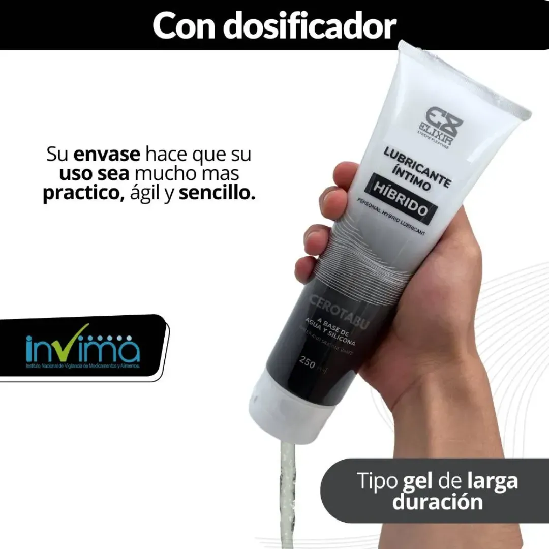 Lubricante Hibrido 250 ML Elixir