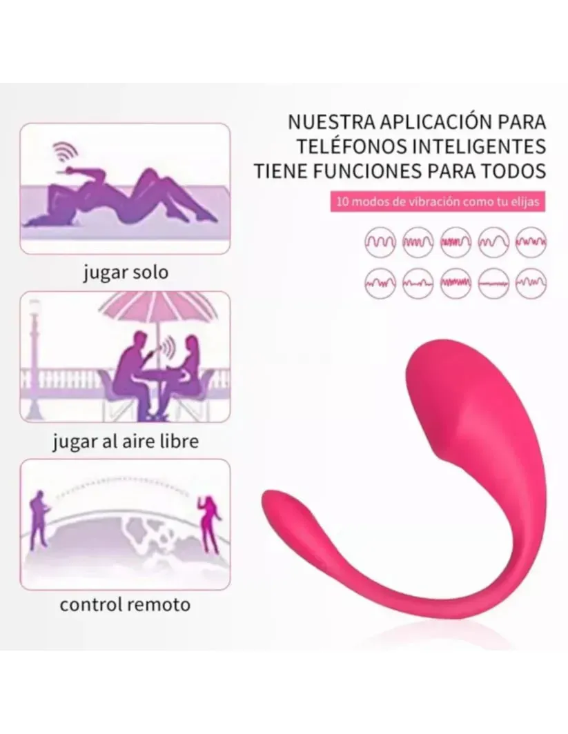 Huevo Vibrador Tipo Lush APP