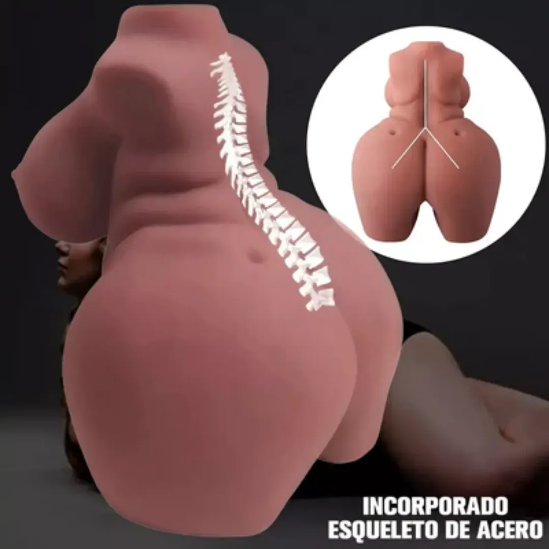 Torso Masturbado Femenino Ultra Realista Chubby