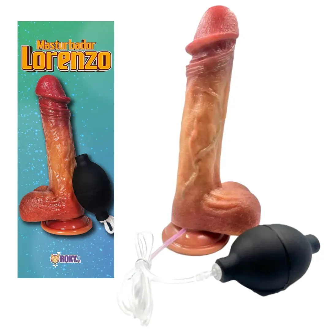 Dildo Masturbador y  Eyaculador Lorenzo