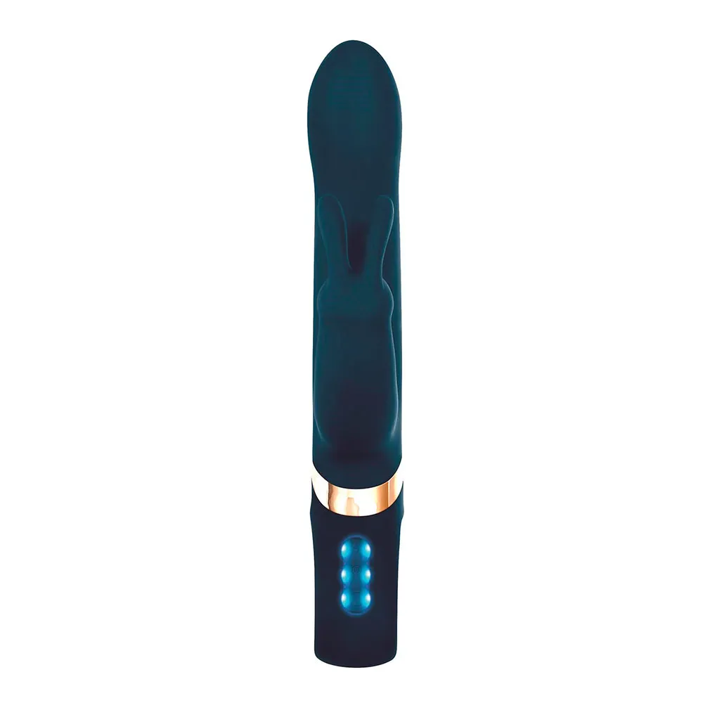 Vibrador Doble Estimulación Rabbit Eva Giratorio