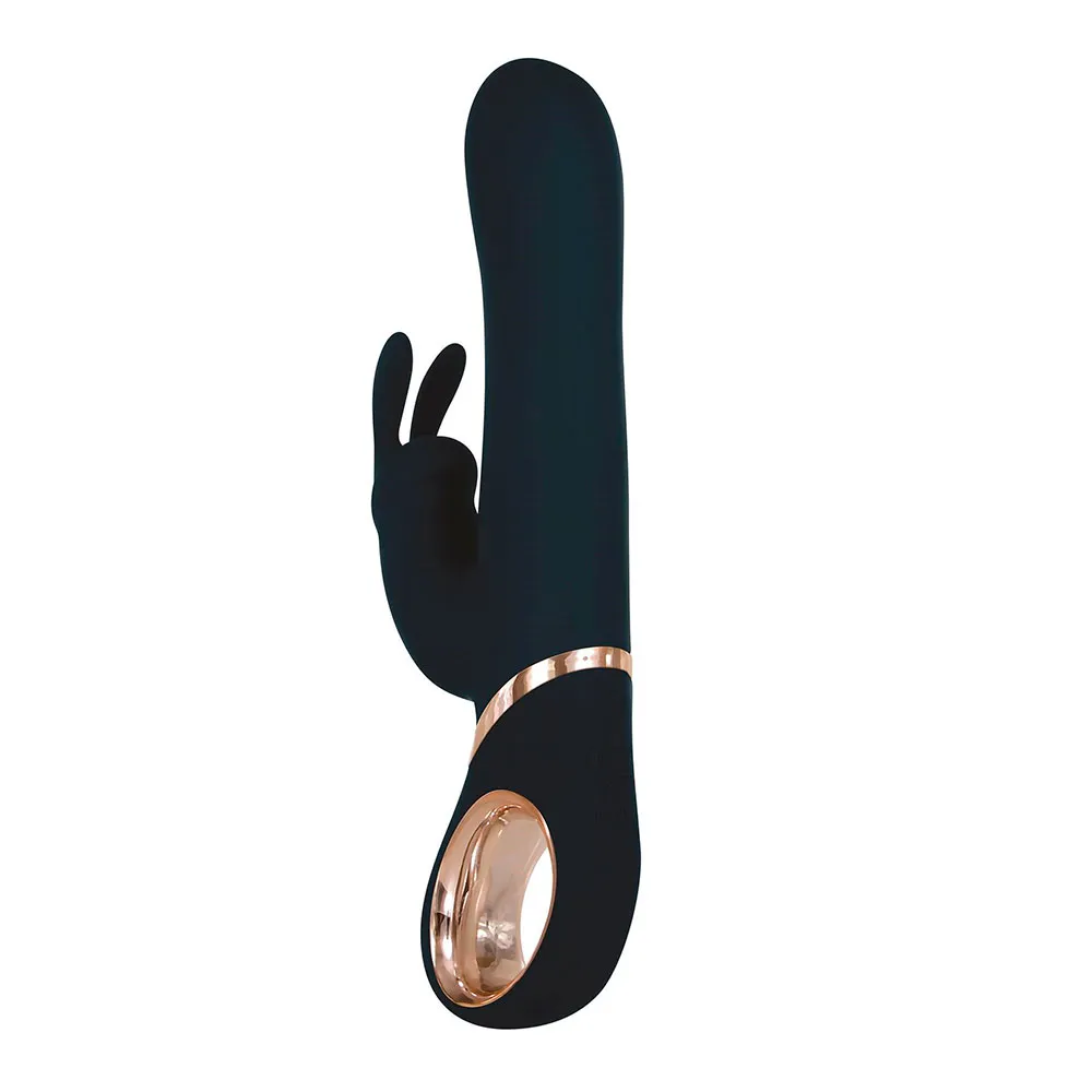 Vibrador Doble Estimulación Rabbit Eva Giratorio