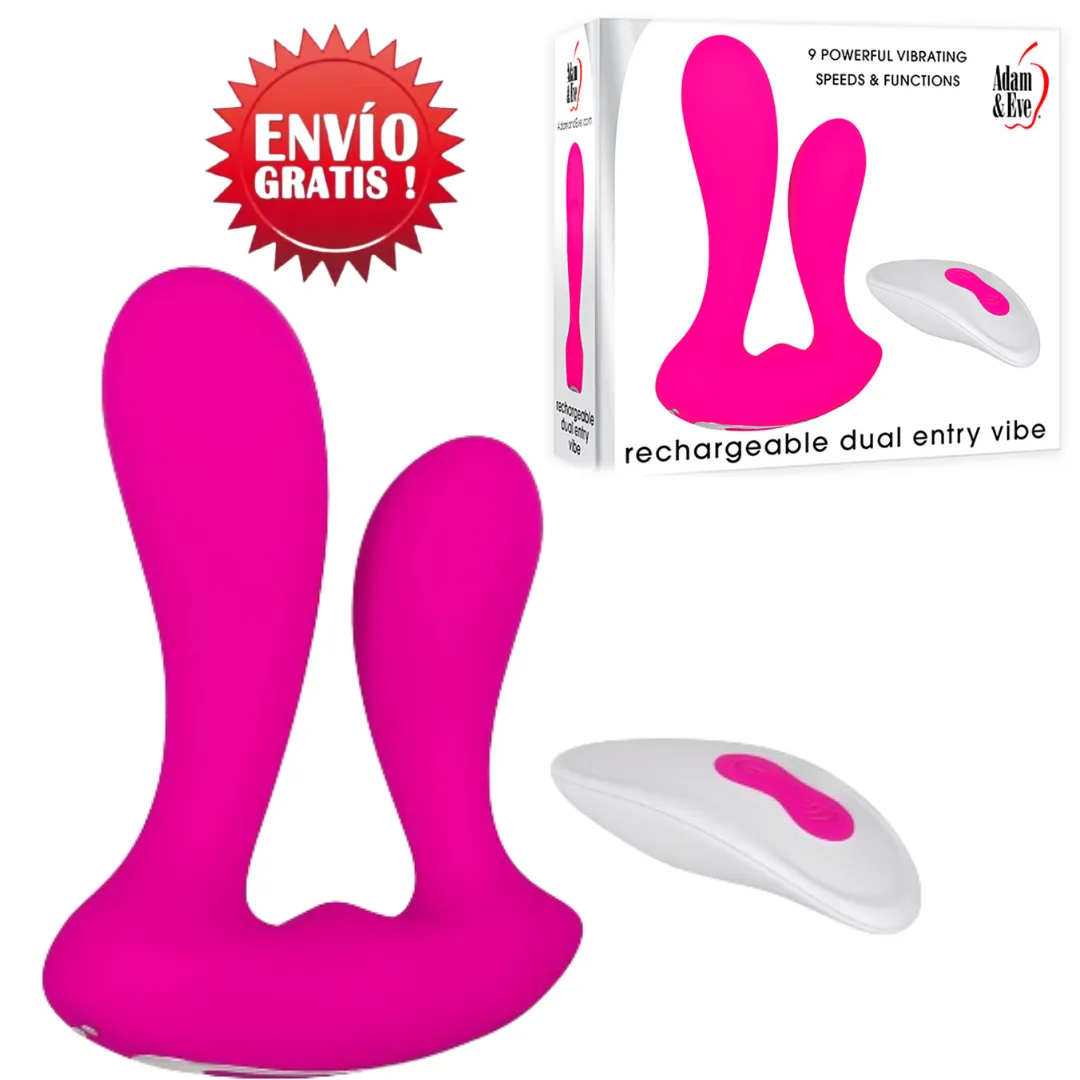 Vibrador Dual Recargable Adam & Eve