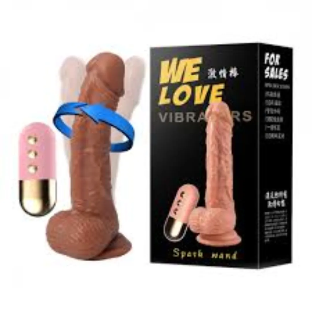 Vibrador Realista Con Rotacion We Love