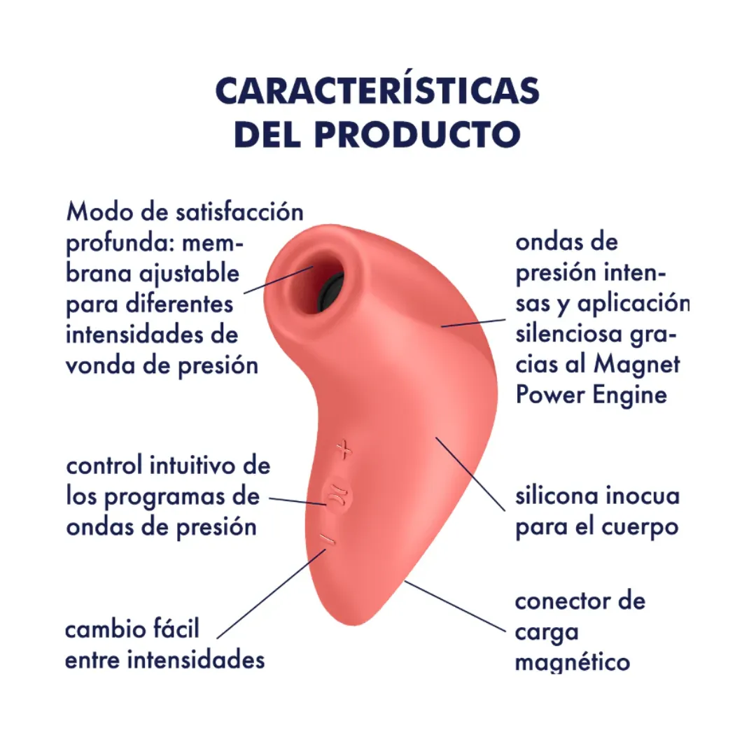 Succionador Satisfyer Magnetic Deep Pulse