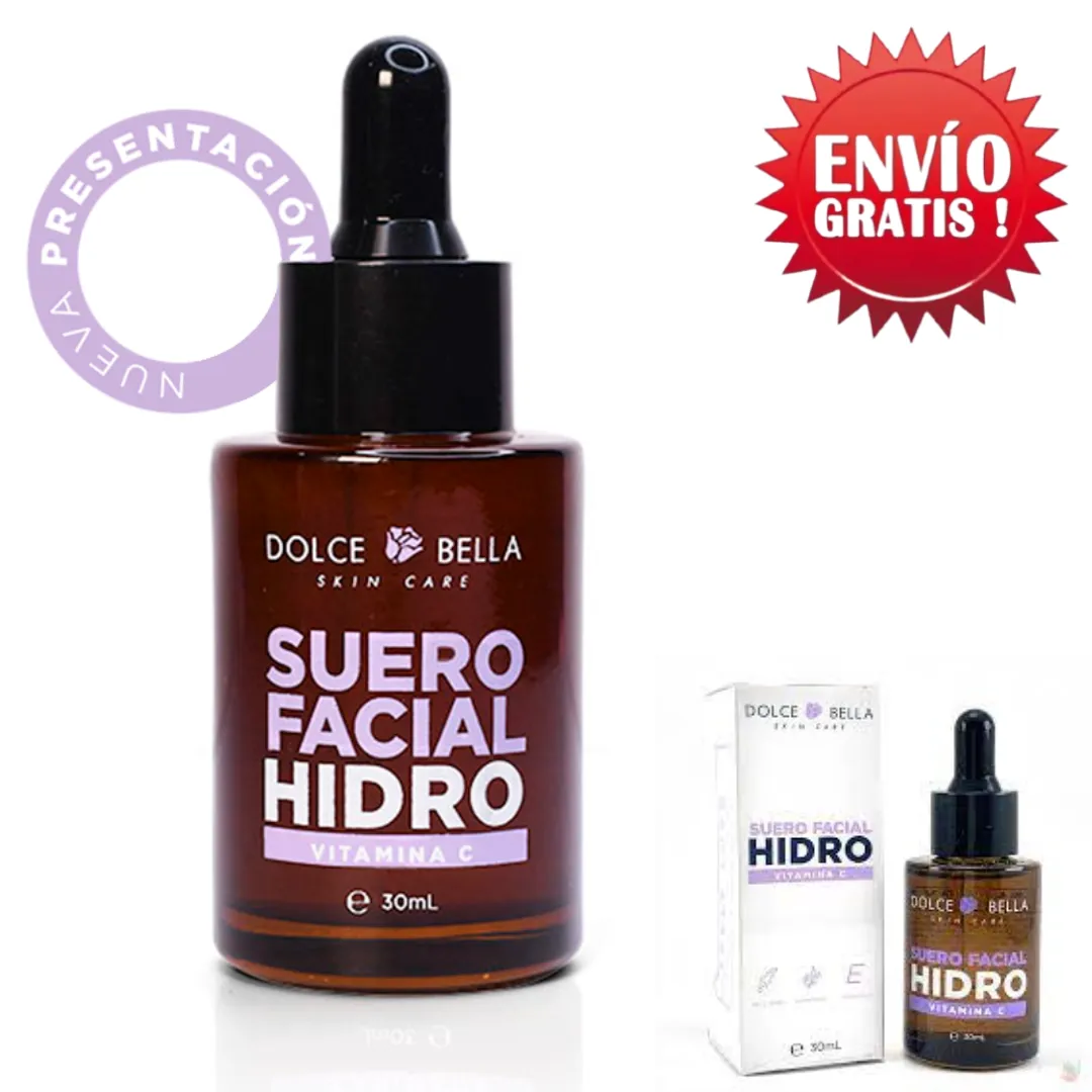 Suero Facial Hidro Vitamina C Dolce Bella X2