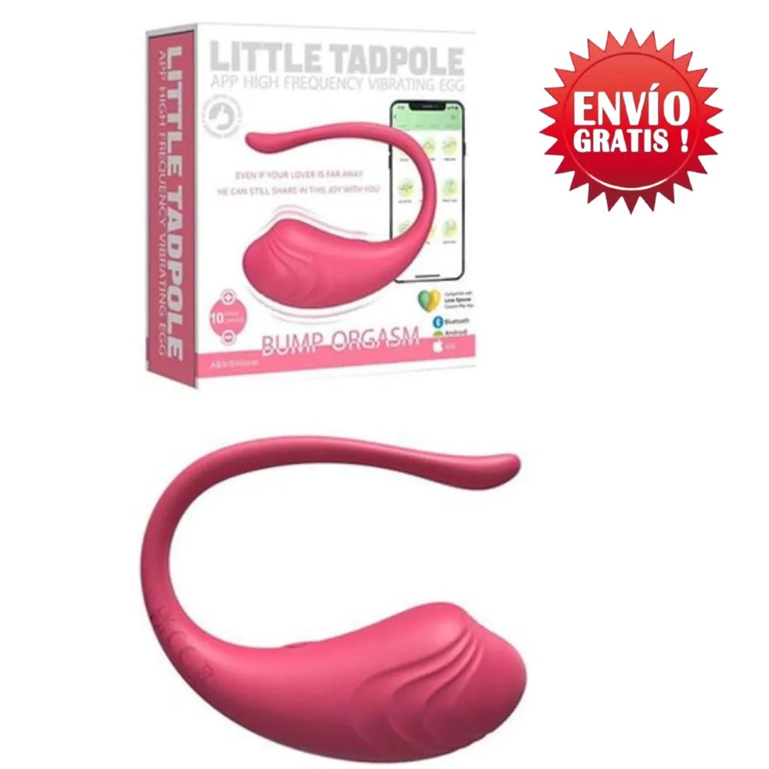 Vibrador Tipo Lush Con App Little Tadpole