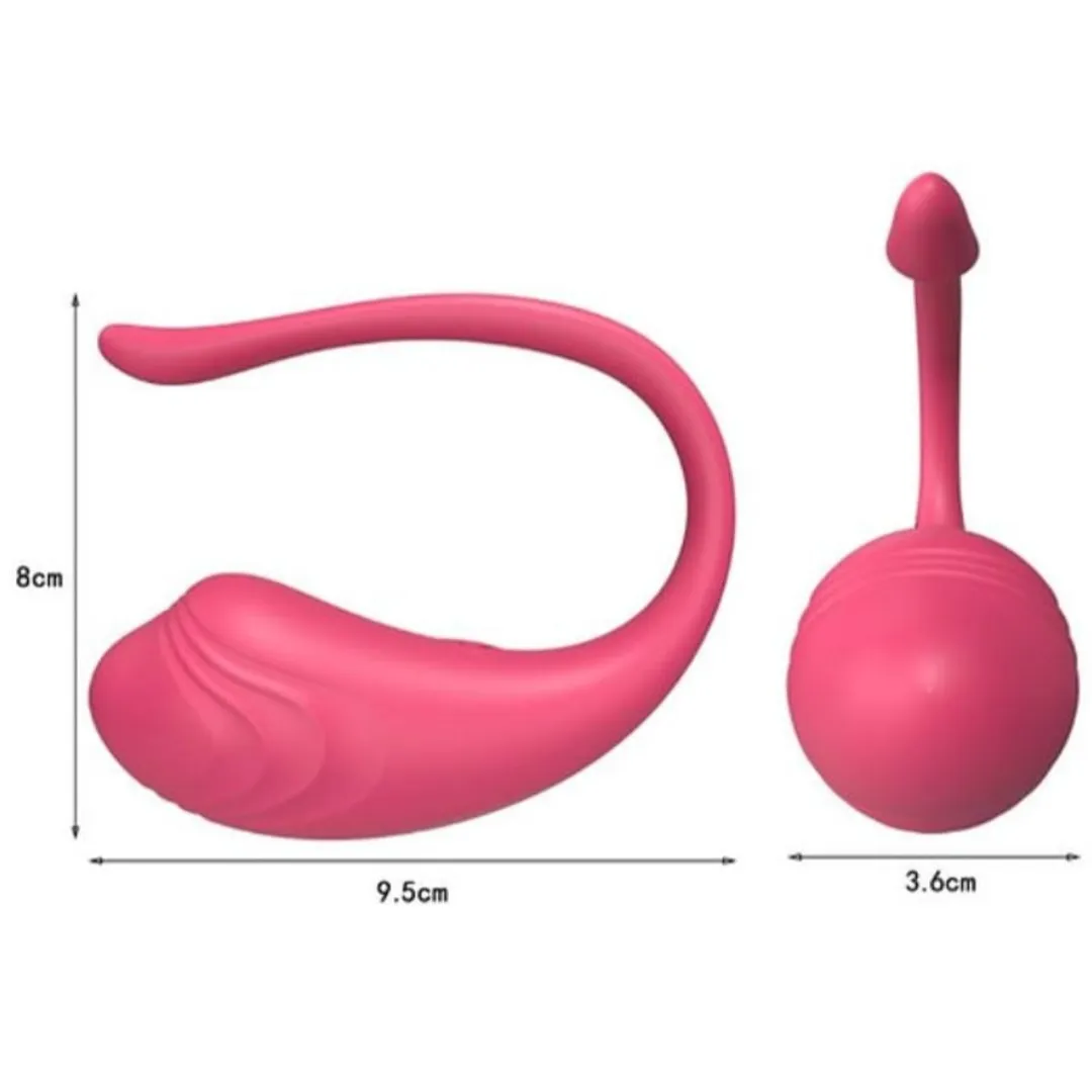 Vibrador Tipo Lush Con App Little Tadpole