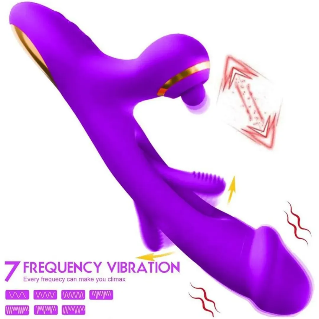 Vibrador Triple Estimulación Vito