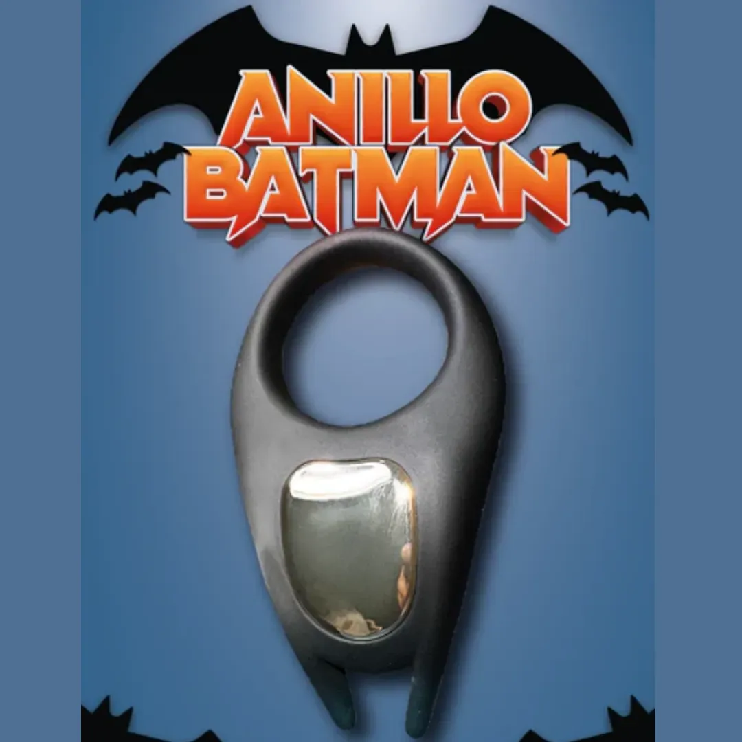  Anillo Con Vibración Recargable Batman