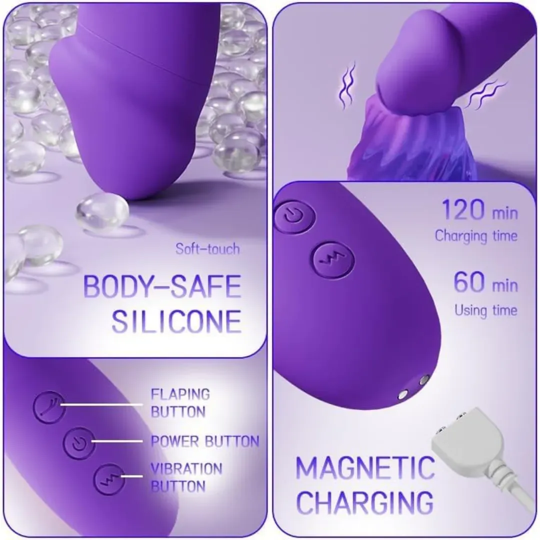 Vibrador Triple Estimulación Vito