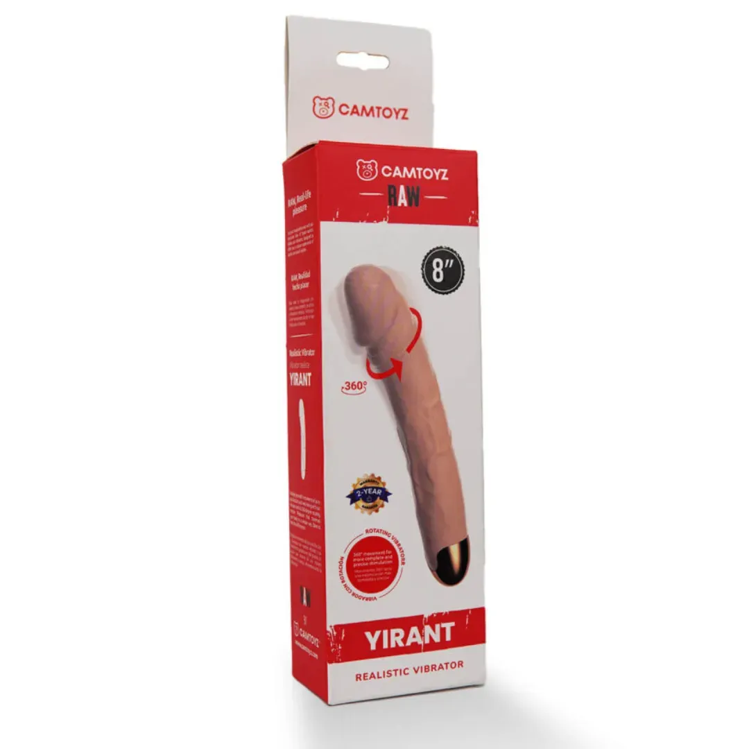 Vibrador Realista Con Rotacion Yirant Camtoyz