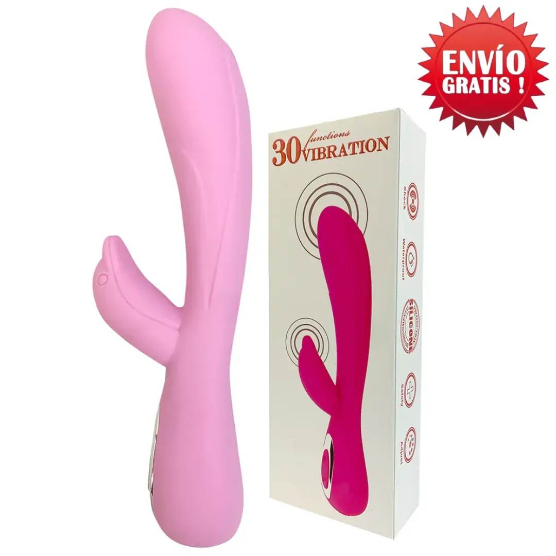 Vibrador Doble Estimulación Dolphin