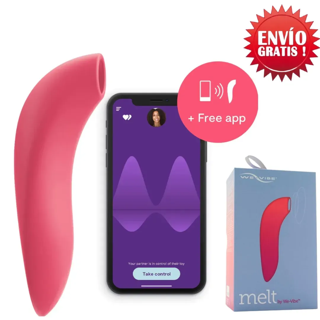 Vibrador y Succionador We-Vibe Melt Web Cam