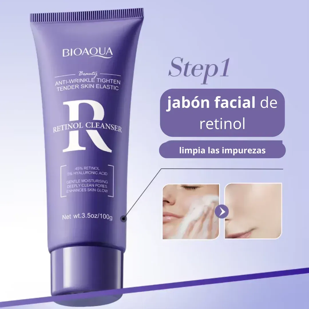 Kit De Lujo Antiedad Retinol Bioaqua