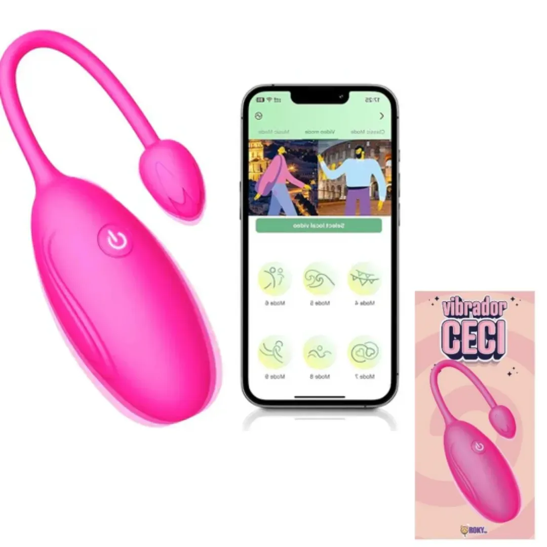 Vibrador Tipo Lush Con APP Ceci