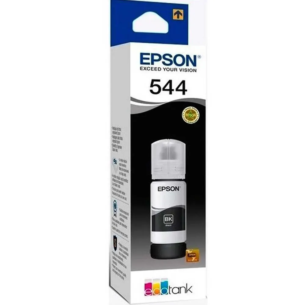 Botella de Tinta EPSON T544120 AL L3110/L3150 Color Negro