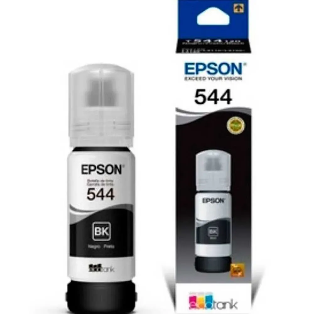 Botella de Tinta EPSON T544120 AL L3110/L3150 Color Negro