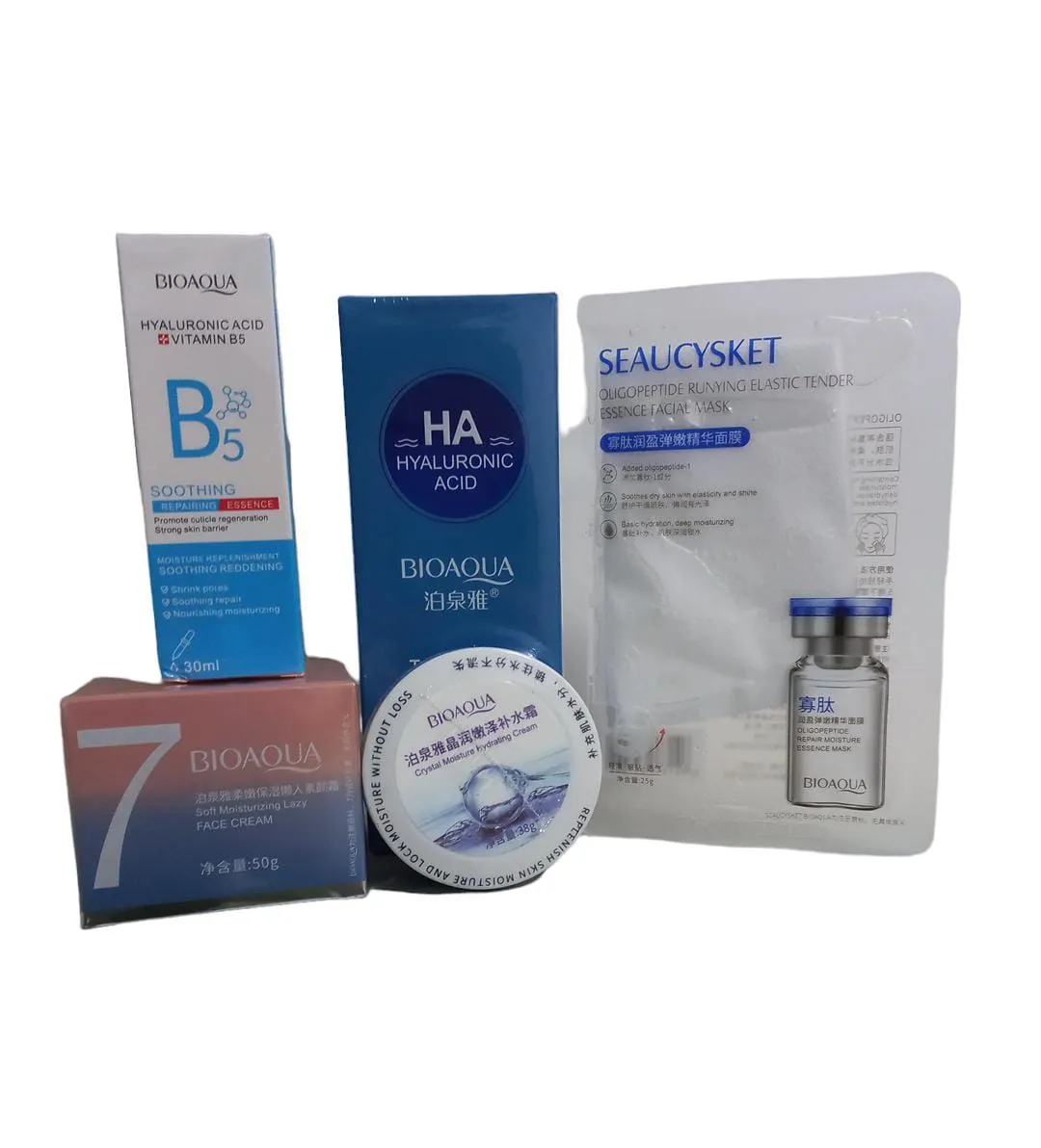  Kit De Ácido Hialurónico de Bioaqua