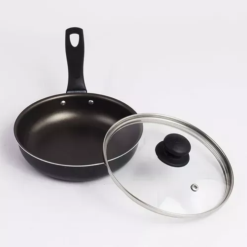 Cacerola Huevos 12 Cm Tapa Vidrio Universal