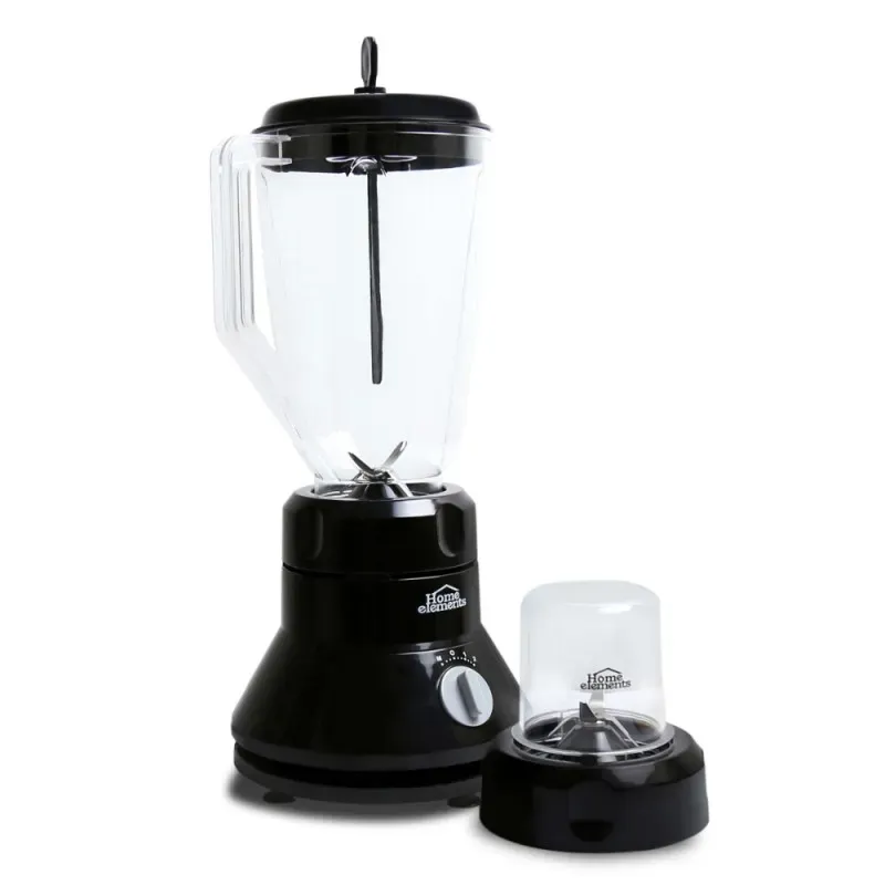 Licuadora Home Elements 500W con Vaso Picatodo: Potencia y Versatilidad en tu Cocina