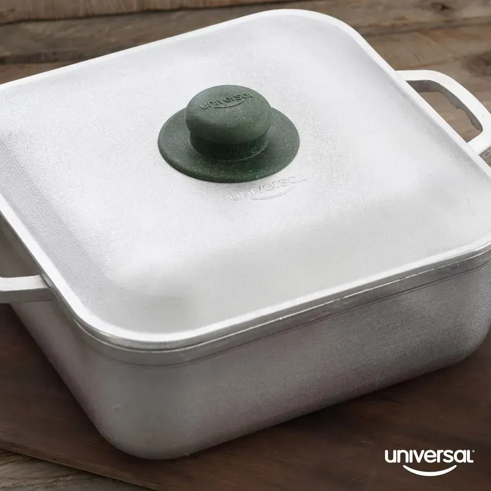 Caldero Universal 20cms Cuadrado Con Tapa