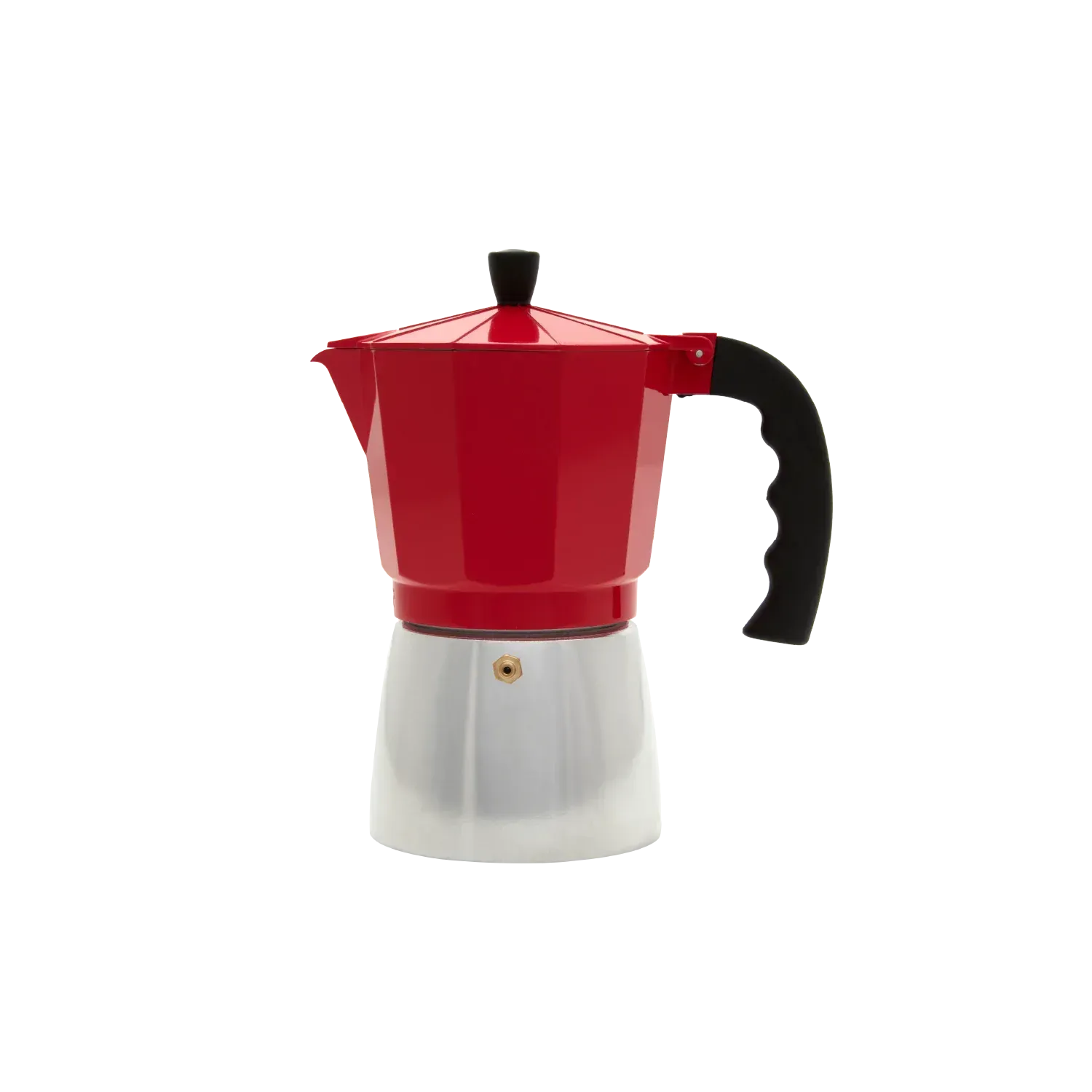 Cafetera Espresso 6Tz Con Asa Rojo