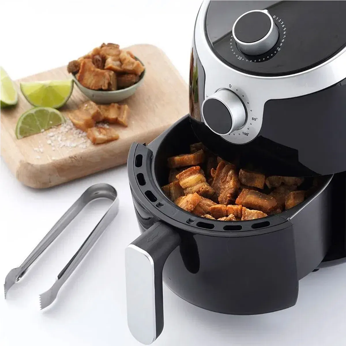  Air Fryer / Olla freidora de aire / Olla freidora sin aceite Mini Practifry 1.8L