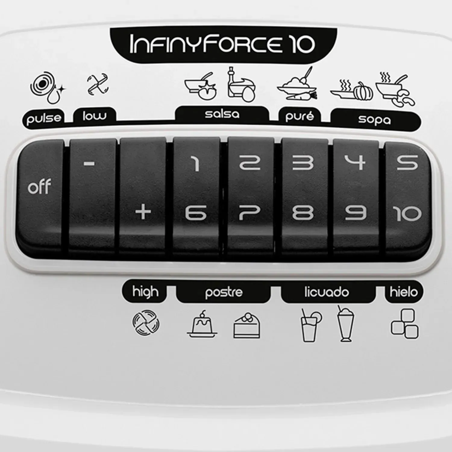 Licuadora Infinyforce 10V Blanco