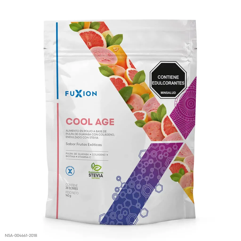 Cool Age X 28 Sachets | Fuxion - El Secreto De La Verdadera Belleza Viene Desde Adentro