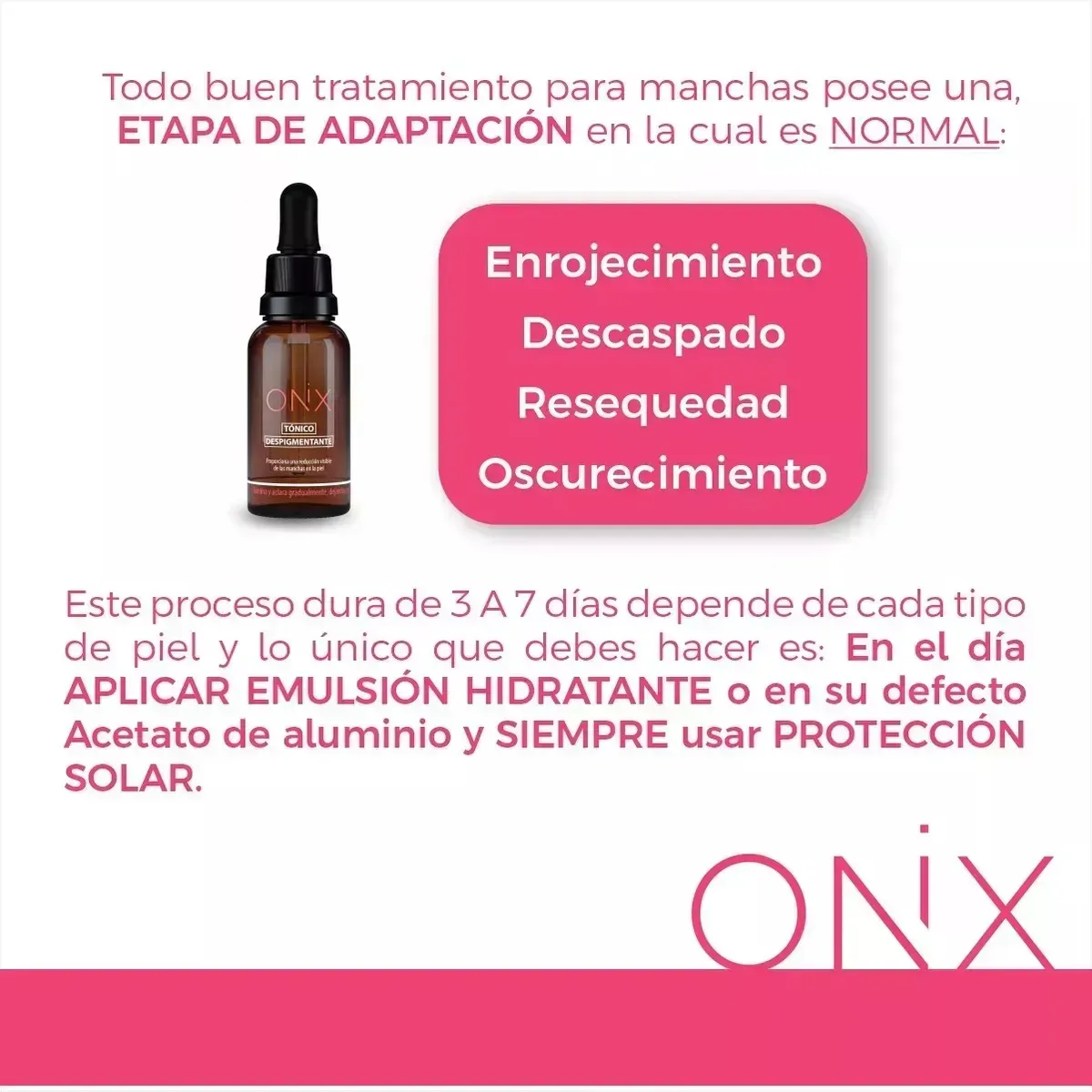 Tónico Despigmentante Onix 40ML