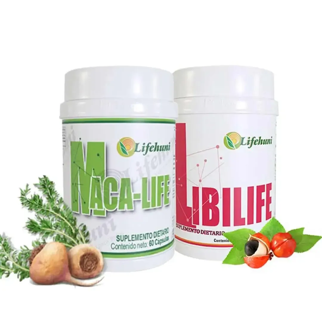 Maca-Life + Libi-Life - Regula Tus Hormonas Y Tu Vida Sexual