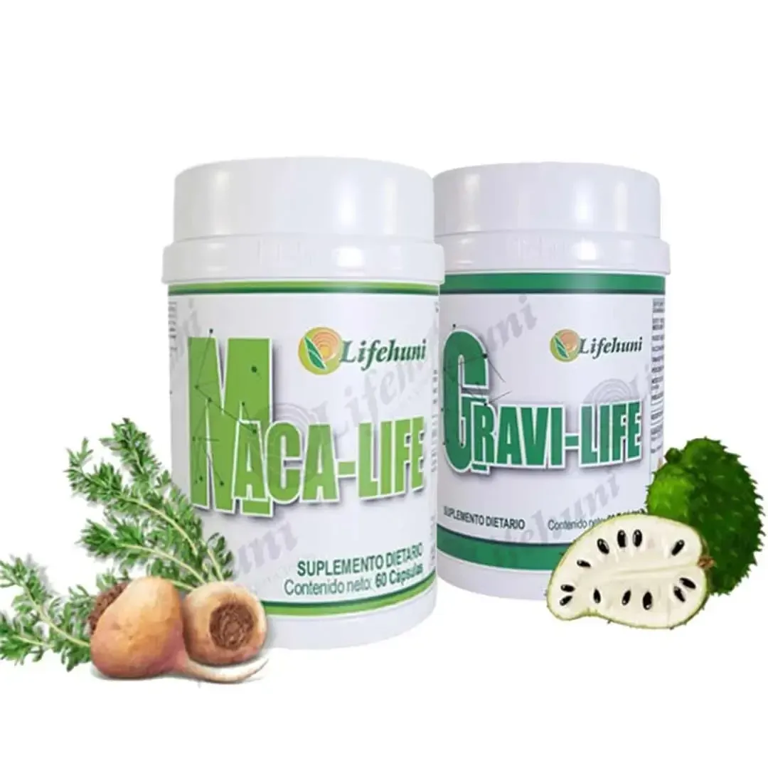 Maca-Life + Gravi- Life – Cuida Tu Próstata