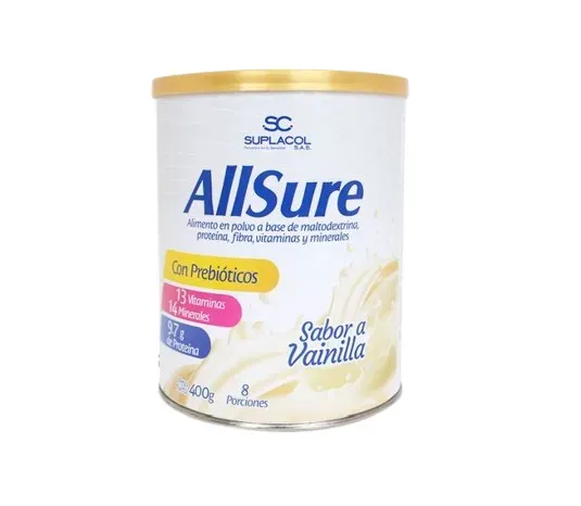 Alimento En Polvo Allsure 400 Gr 