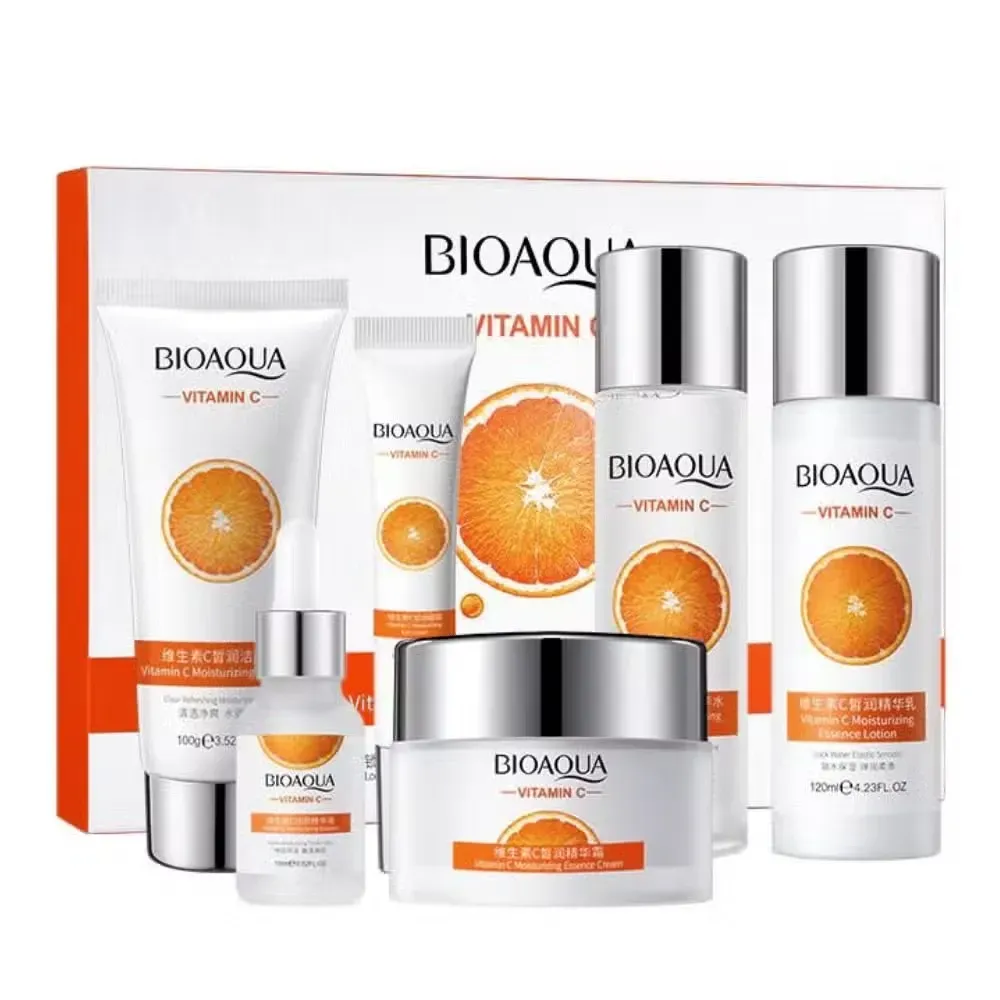 Kit Vitamina C Facial Bioaqua X 6 Antienvejecimiento