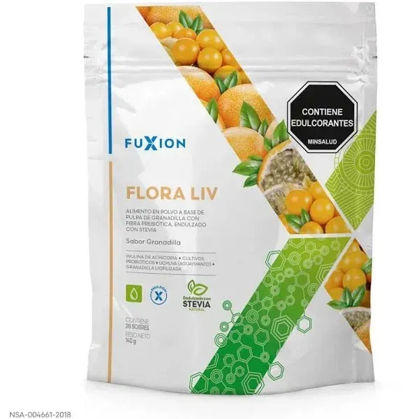 Flora Liv Fuxion X 28 Sachets | Fuxion - Apoya A Tu Cuerpo Desde Adentro