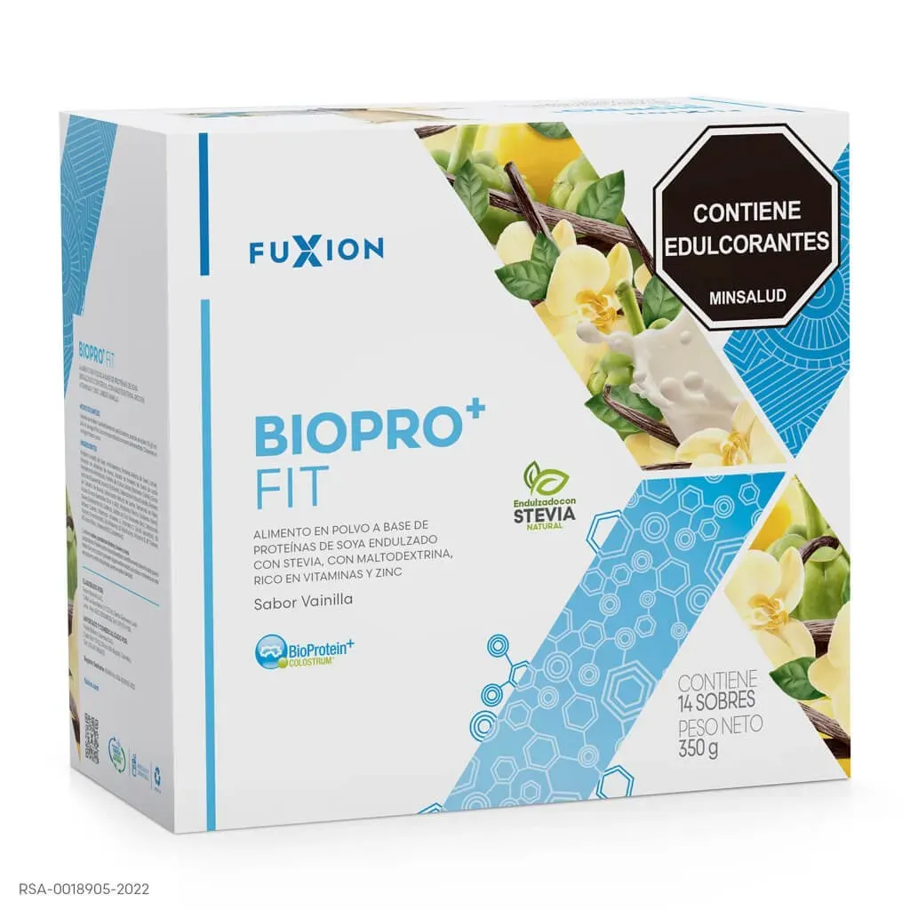 Biopro+ Fit X 14 Sachets | Fuxion - Mejora Tu Nutrición Y Logra La Figura Deseada