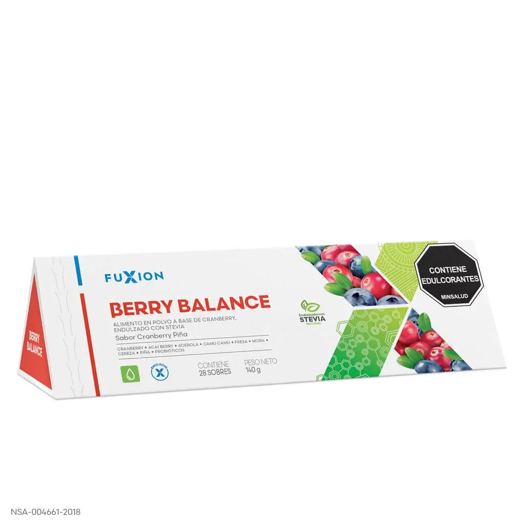 Berry Balance X 28 Sachets | Fuxion Apoya A Tu Organismo Y Mantenlo En Equilibrio