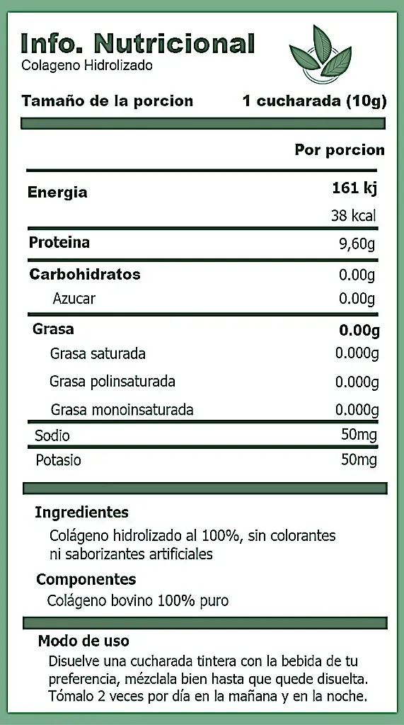 Colágeno Hidrolizado Extractos Mágicos