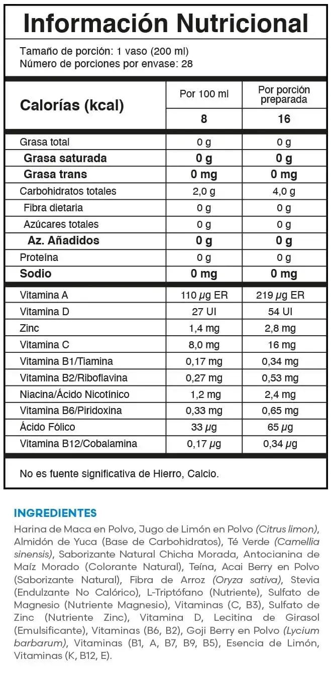 Vita Xtra T X 28 Sachets | Fuxion - Recupera Tu Vitalidad Cada Día