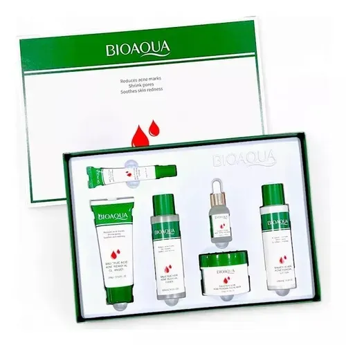 Kit Facial de Acido Salicílico Bioaqua 6 Piezas